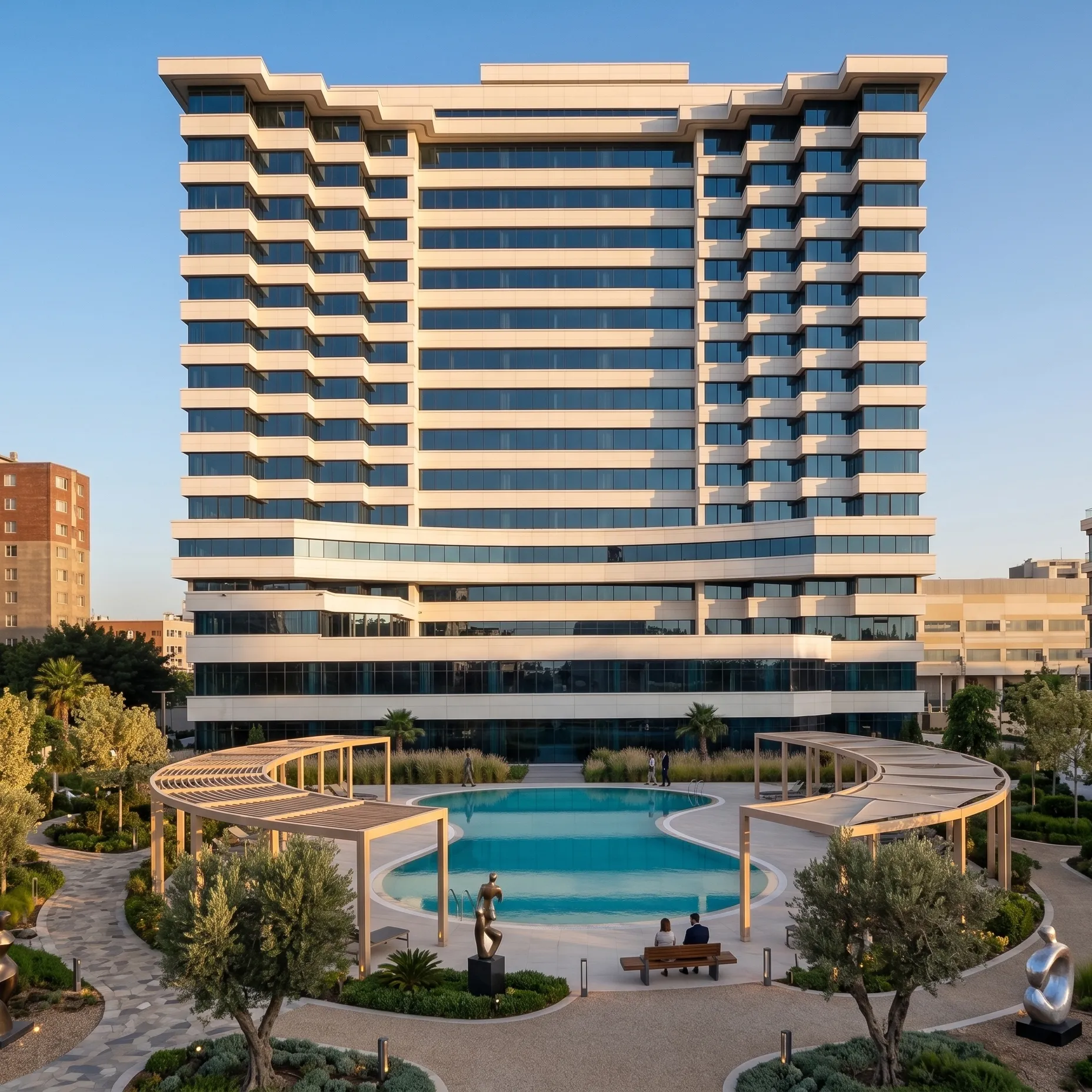 sarar otel arka cephe